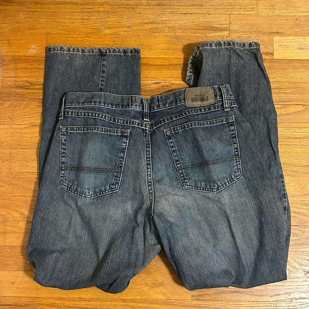 Wrangler Original Relaxed Boot‎ Cut Denim Jeans Mens Size 33 X 30